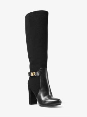 michael kors juliana leather boot|Michael Kors Julianna Boots .